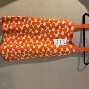 Zara mini knit floral dress size medium